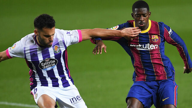 FC Barcelona schlägt Valladolid in letzter Minute