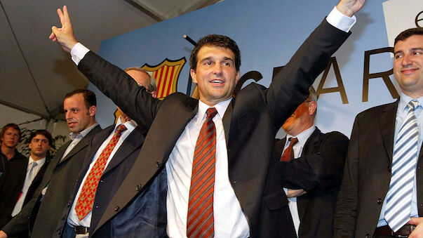 Joan Laporta wird neuer Präsident des FC Barcelona