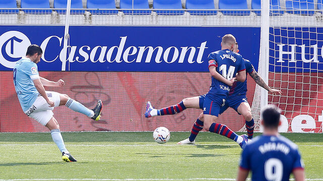 Celta Vigo gewinnt Torspektakel gegen Huesca