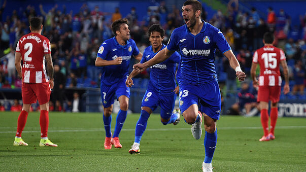 Atletico dreht Partie in Getafe spät