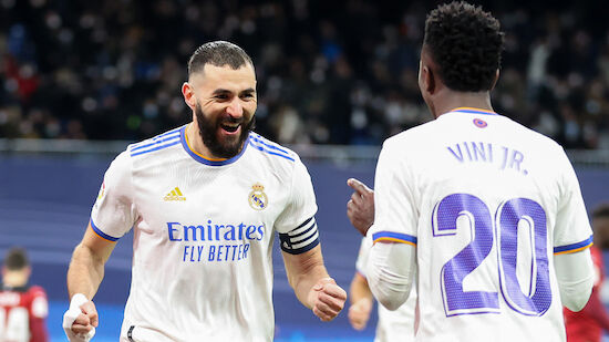 Real Madrid siegt bei Benzema-Jubiläum