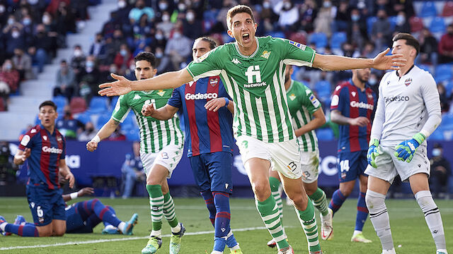 Real Betis sichert Rang drei ab