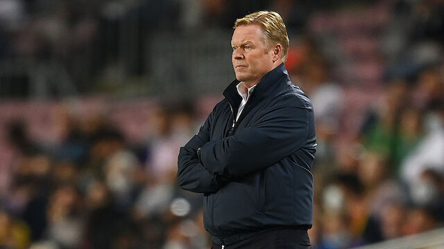 Koeman tritt gegen Barca-Präsident Laporta nach