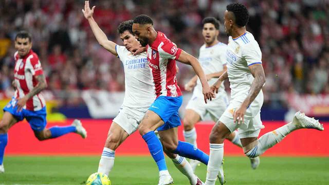 Atletico gewinnt das Derby gegen Meister Real