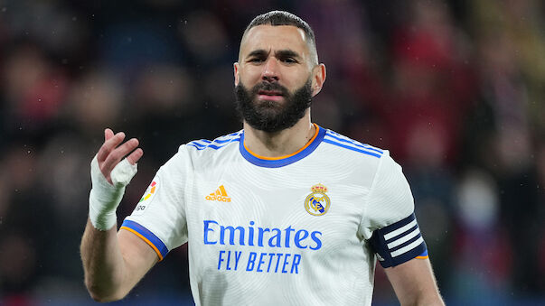 Schock für Real Madrid: Benzema fällt aus