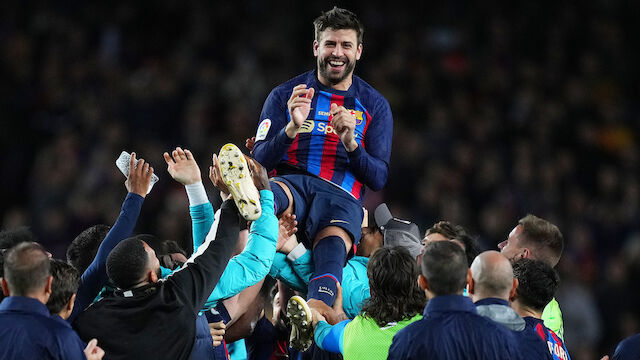 FC Barcelona schenkt Gerard Pique zum Abschied einen Sieg