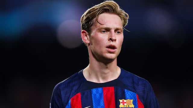 Barca: Kehrtwende bei Frenkie de Jong