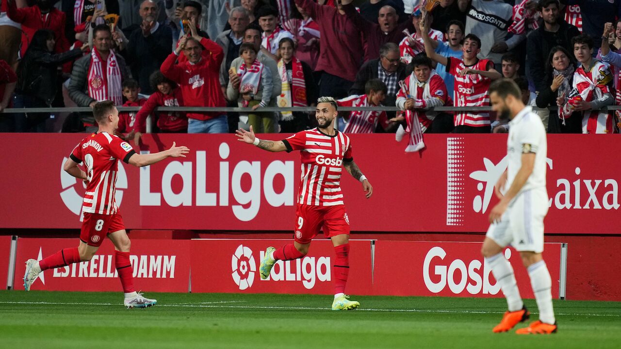 Real Madrid slips badly in Girona