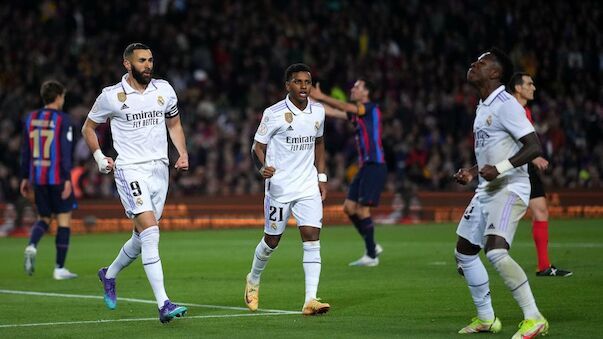 Real Madrid düpiert Barca und steigt ins Copa-Finale auf