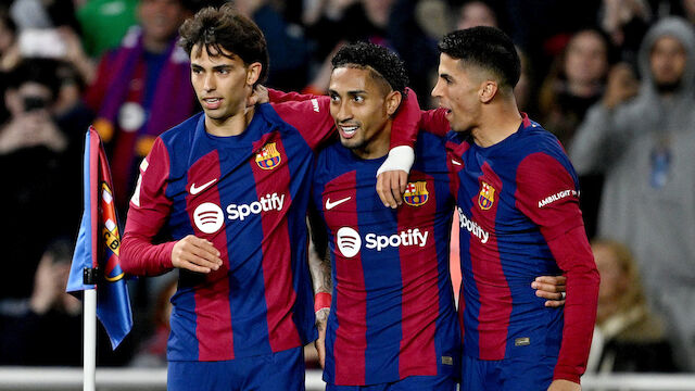 FC Barcelona müht sich in Überzahl zu Sieg über Las Palmas