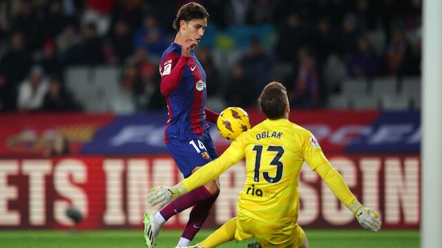 Ausgerechnet Felix! Barça gewinnt Topduell mit Atletico