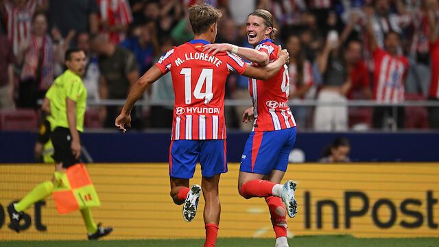 Beide Neuen treffen zum ersten Mal: Atletico siegt souverän