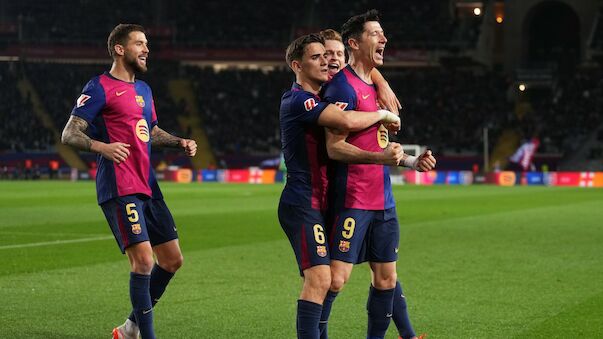 Lewandowski schießt Barca zurück an die Tabellenspitze