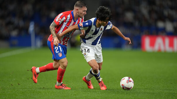 Sucic trifft bei Sociedad-Remis gegen Atletico