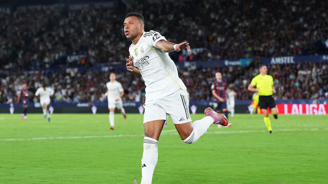Doppelter Mbappe! Real bezwingt Levante klar