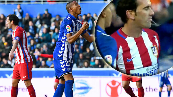 Hässliches Spuck-Duell bei Alaves gegen Atletico