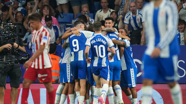 Espanyol dreht Spiel gegen Atletico Madrid