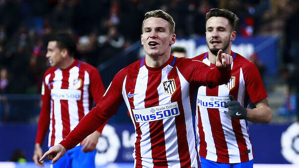 Gameiros Blitz-Hattrick rettet Atletico Madrid