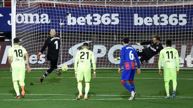 Atletico siegt trotz Goalie-Treffer gegen Eibar