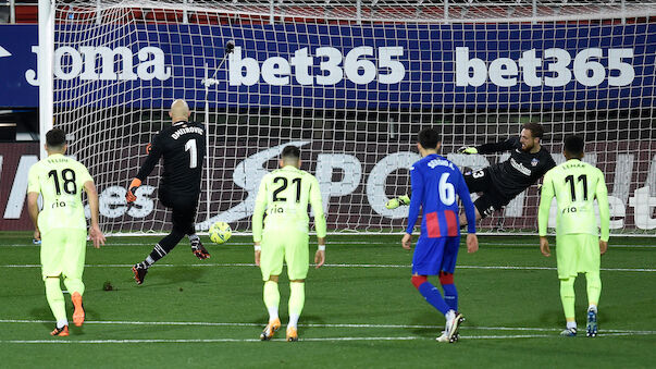 Atletico siegt trotz Goalie-Treffer gegen Eibar