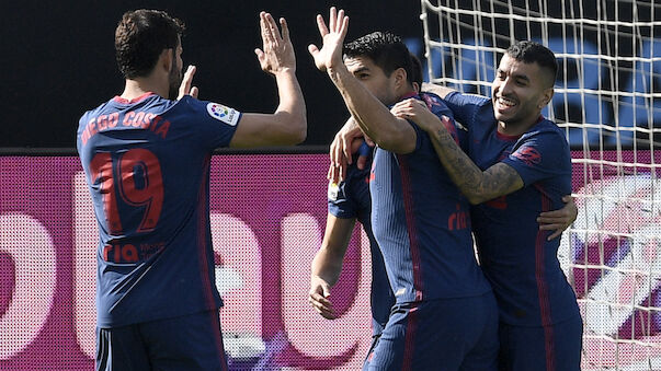 Atletico Madrid befreit sich in Vigo