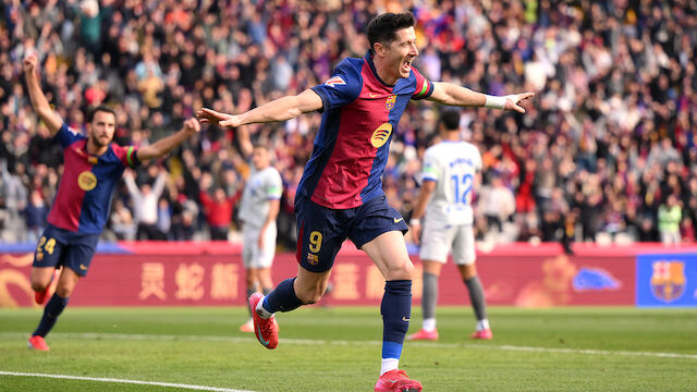 Lewandowski sei Dank! Barca kann Real-Patzer ausnützen