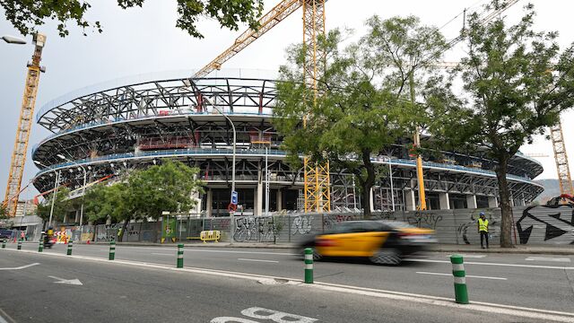 Camp Nou noch immer nicht bereit für Barcelona-Rückkehr