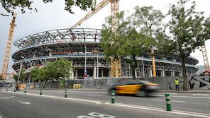 Camp Nou noch immer nicht bereit für Barcelona-Rückkehr