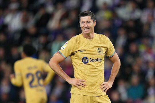 Lewandowski kritisiert Aufstellung von Trainer Xavi