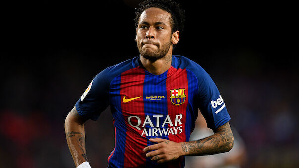 Neymar rastet im Barcelona-Training aus