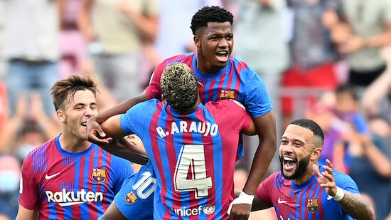 Barca-Befreiungsschlag! Fati jubelt bei Comeback