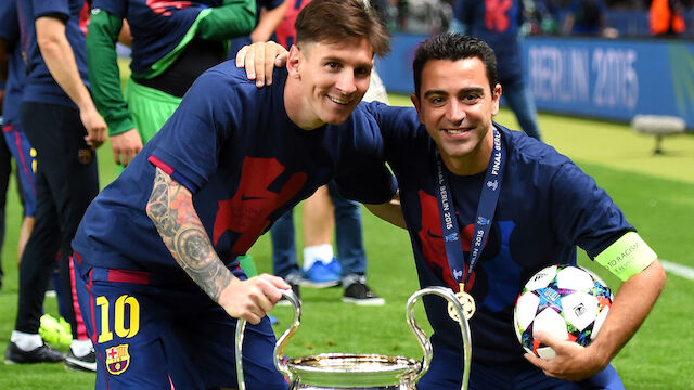 Xavi will sich für Messi-Rückkehr zu Barcelona einsetzen