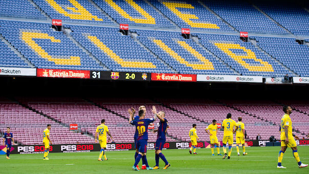 FC Barcelona gewinnt Geisterspiel im Camp Nou