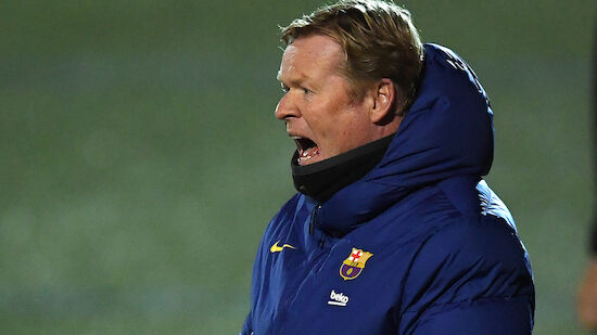 Sperre für Barca-Coach Ronald Koeman