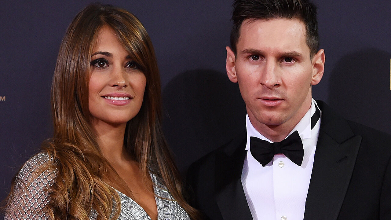 Lionel Messi Heiratet Jugendliebe Antonela Roccuzzo Fussball International Spanien