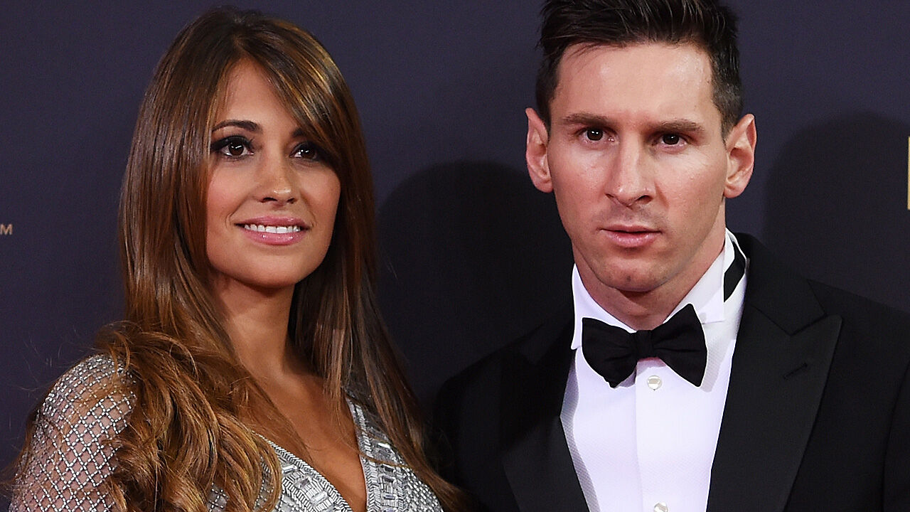 Messi Frau - Lionel Messi besucht mit seiner Frau Antonella Roccuzzo ... / Trouble coverherzlichen glückwunsch zu allem möglichen.