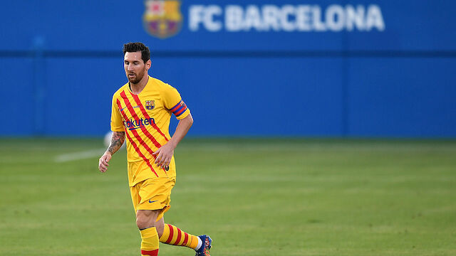 Messi wieder im Barca-Dress