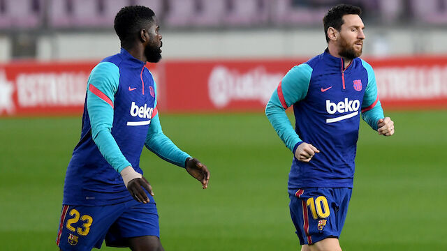Barca "verschenkt" Spieler, um Messi zu halten