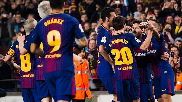 Barcelona jagt La-Liga-Rekord