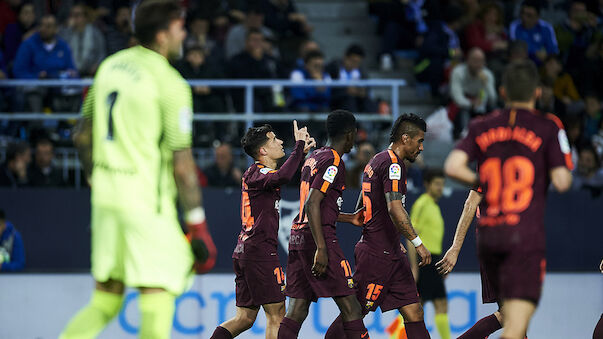 Barcelona gewinnt auch ohne Messi