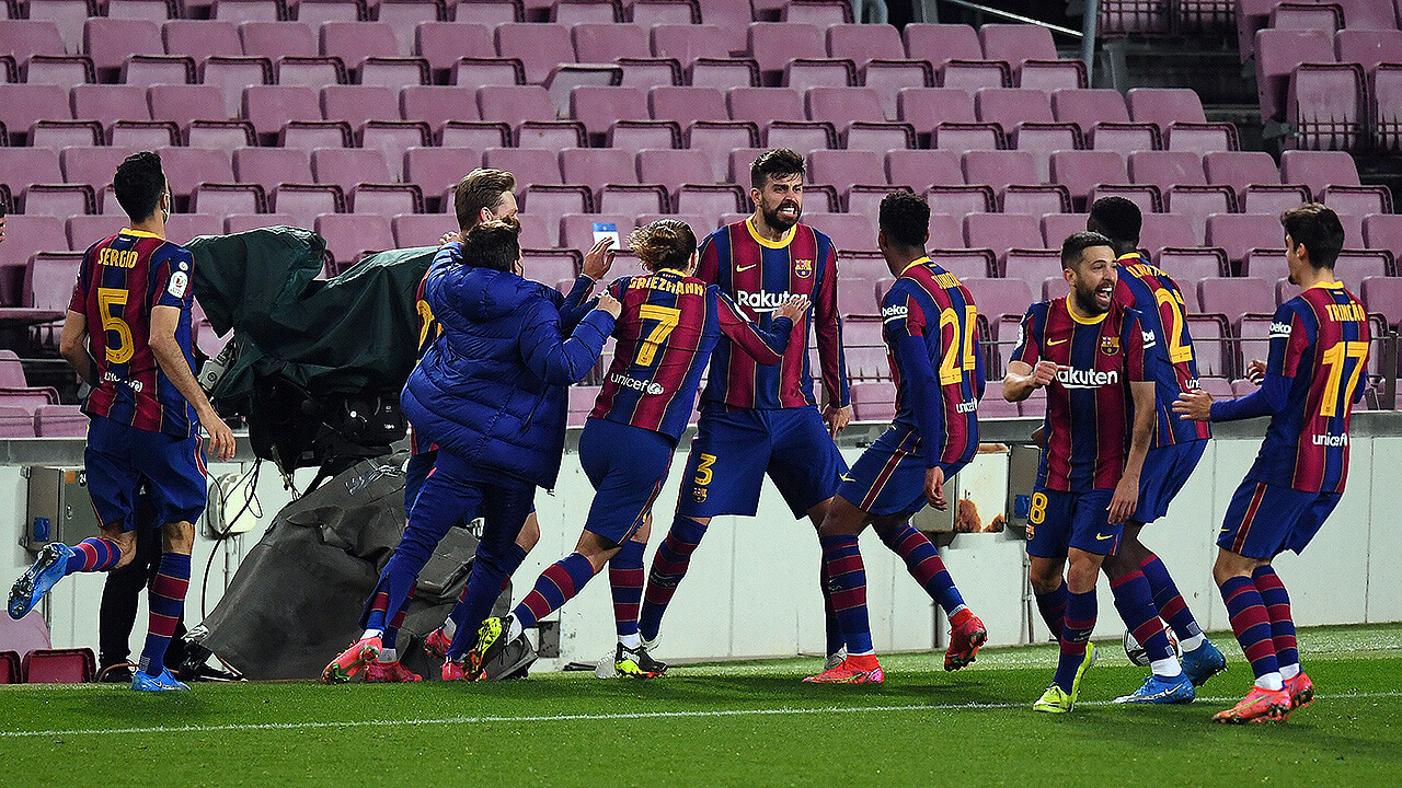 Copa del Rey: Barcelona kämpft sich gegen Sevilla ins ...