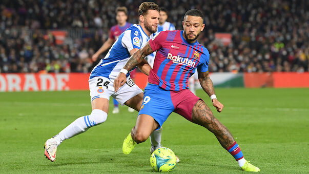 Memphis Depay vor Abgang aus Barcelona