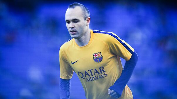 Iniesta denkt an Barcelona-Abschied