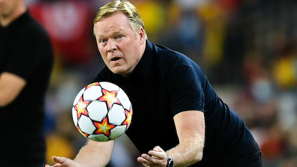 Koeman bei Barcelona vor dem Aus?