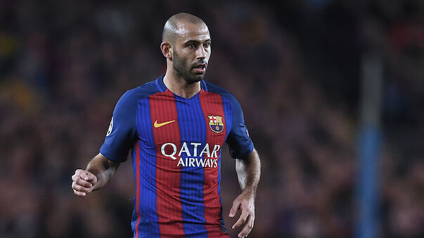 Mascherano verlässt Barcelona noch im Winter