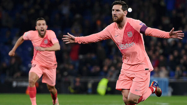 Messi lässt Barca im Derby gegen Espanyol jubeln