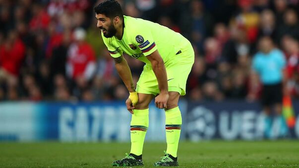 Luis Suarez braucht Knie-Operation