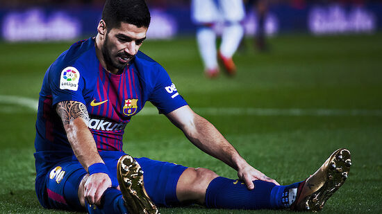 FC Barcelona zwei Wochen ohne Suarez