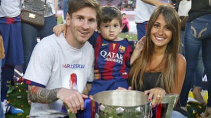 Lionel Messi Heiratet Jugendliebe Antonela Roccuzzo Fussball International Spanien