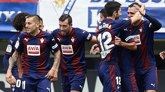 Eibar siegt in La-Liga-Spektakel gegen Levante